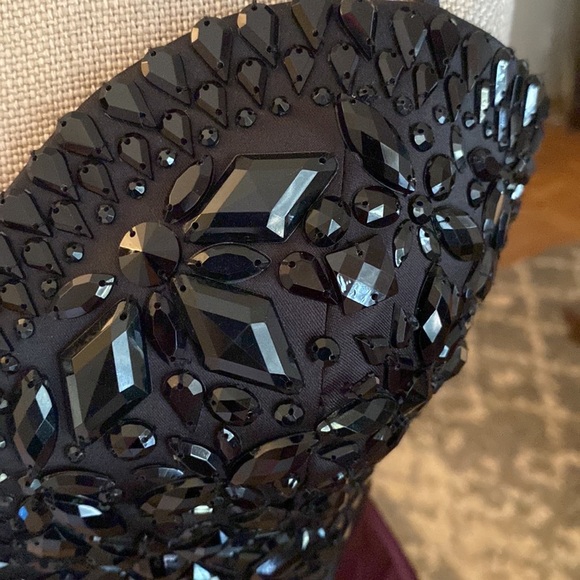 NWOT Mignon Bergdof Goodman in NY stunning couture mini dress! Gorgeous! - Picture 6 of 12